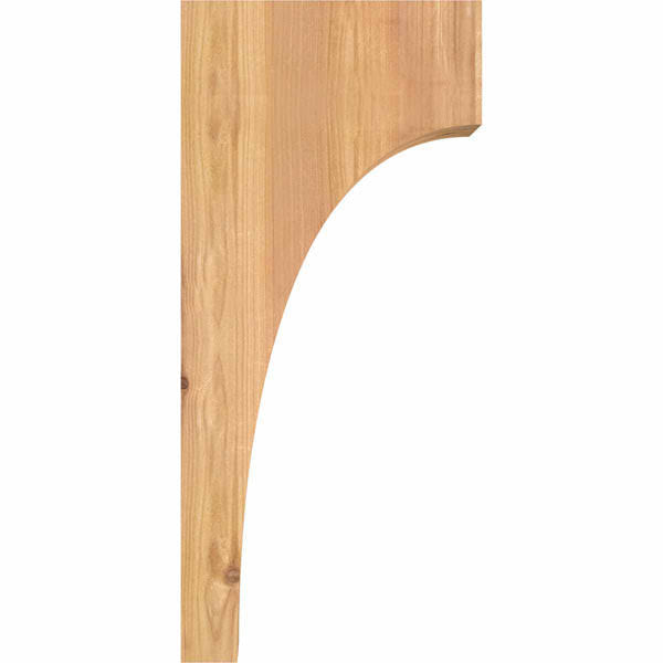 5 1/2x22W x 10x22D x 22x22H Huntington Smooth Corbel, Western Red Cedar B38515
