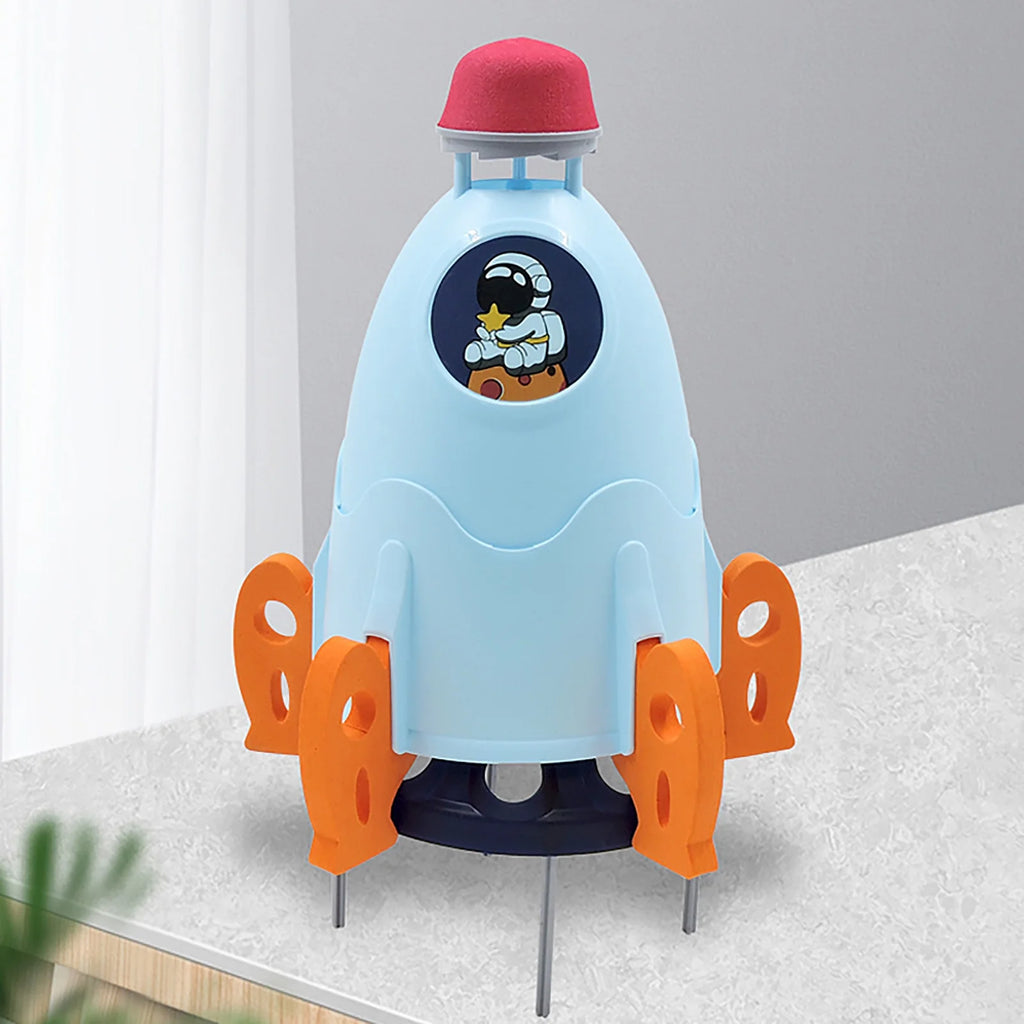 Musical Piano Carpet Space Rocket Sprinkler Water Spray Toy K22502
