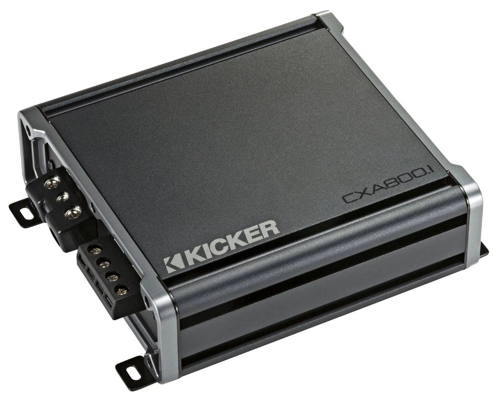 10" Kicker CompR CWR10 Sub Box CXA800.1 Q365717