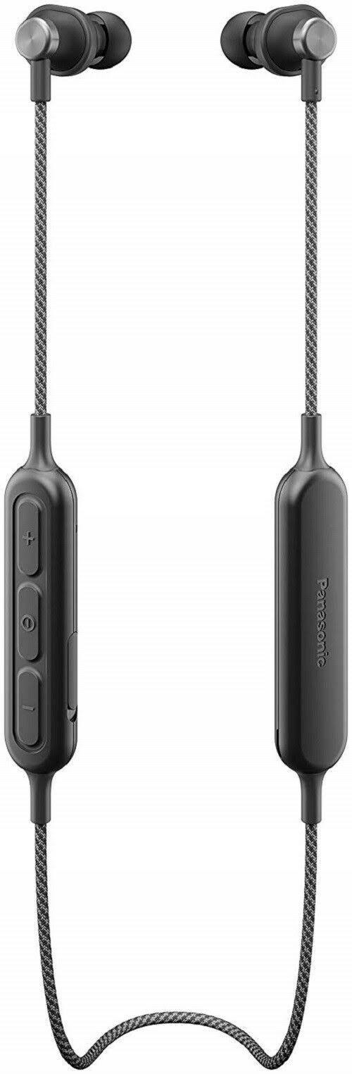Matte Black Canal Type Wireless Earphone Bluetooth Z3954