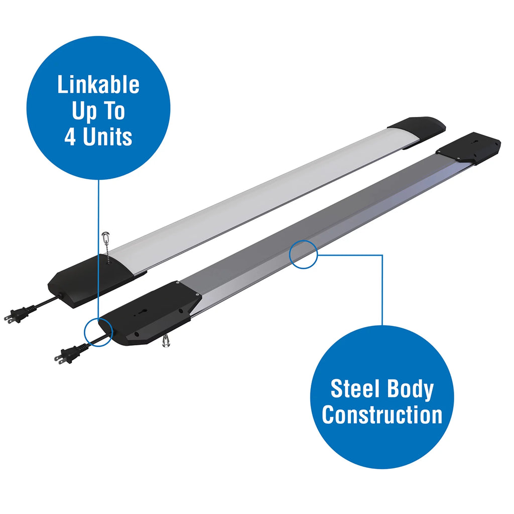 5500 Lumen 4ft Linkable LED Shop Light H635355