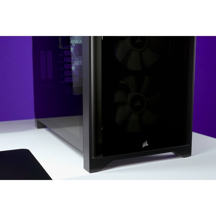Black Tempered Glass Mid-Tower ATX Case D91233