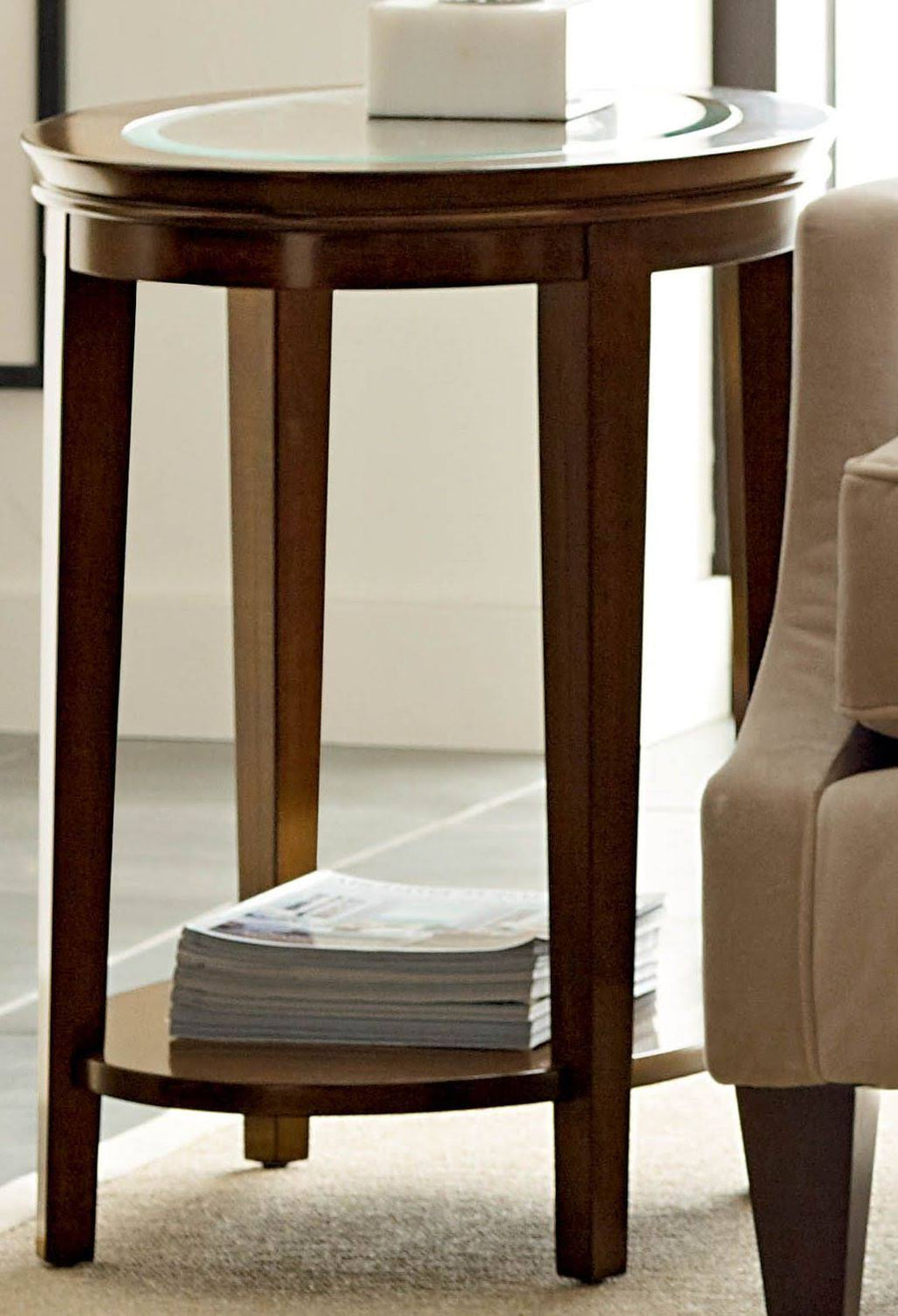 Oval End Table D862364