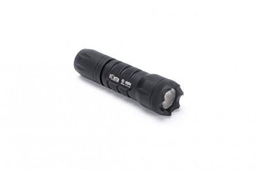 Black 415 Lumens LED Flashlight with Crenellated Bezel U632411