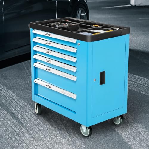 Green 7-Drawer Rolling Tool Cabinet Chest O4443