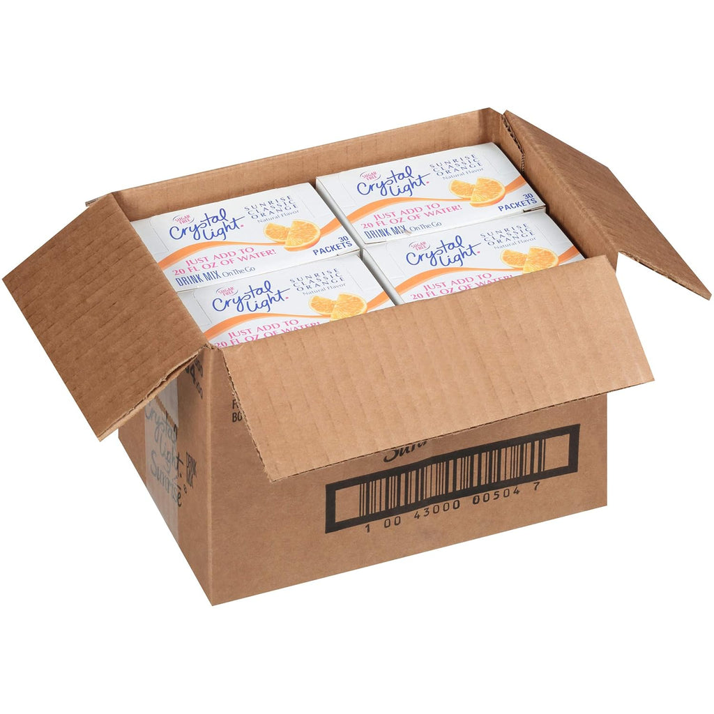 Sunrise Orange Naturally Flavored Powdered Drink Mix, 120 ct R901