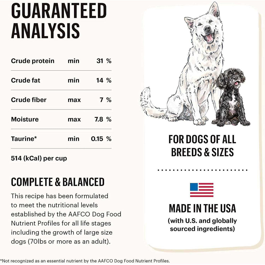 Dehydrated Grain Free Beef Dog Food L2448