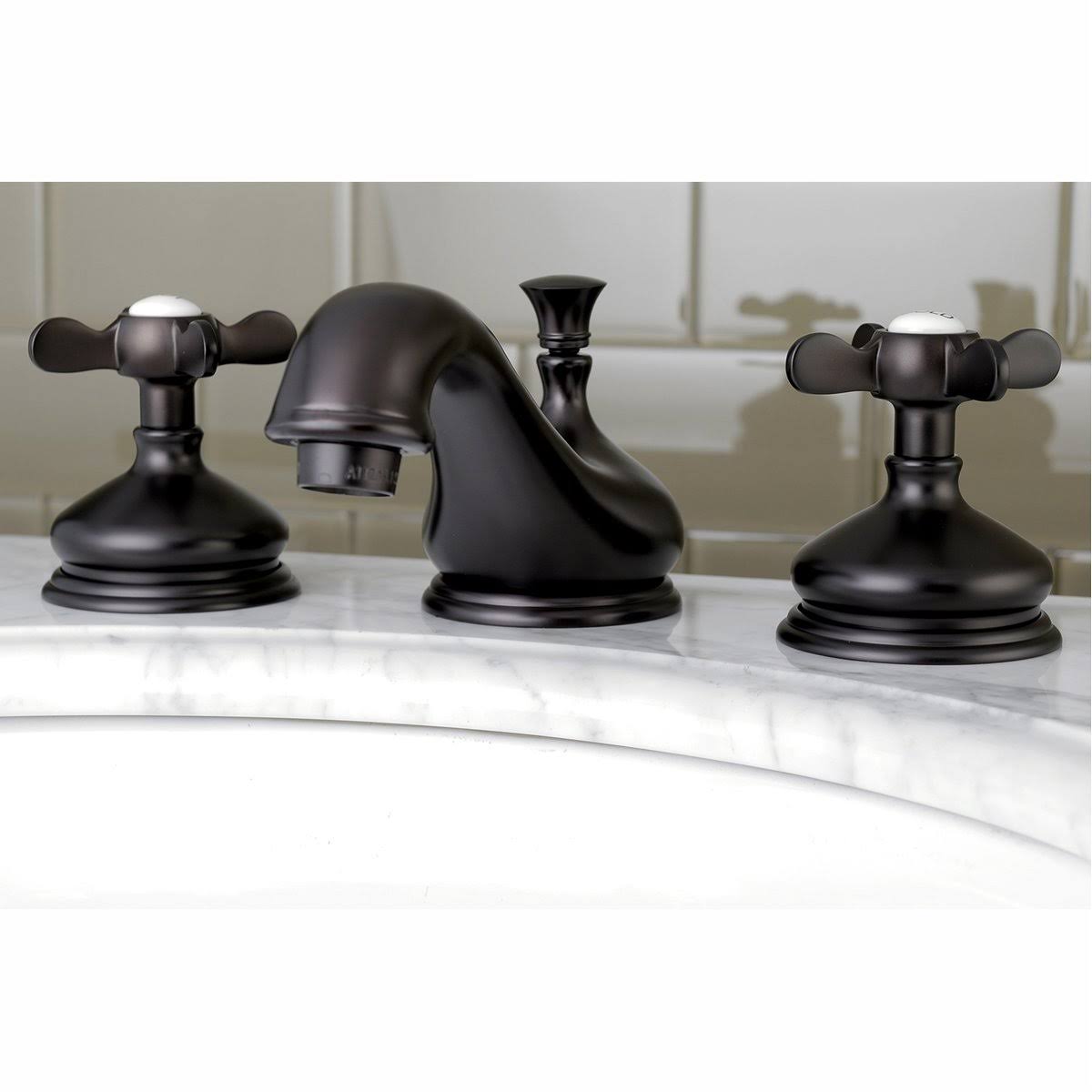 Polished Chrome Widespread Lavatory Faucet J650362