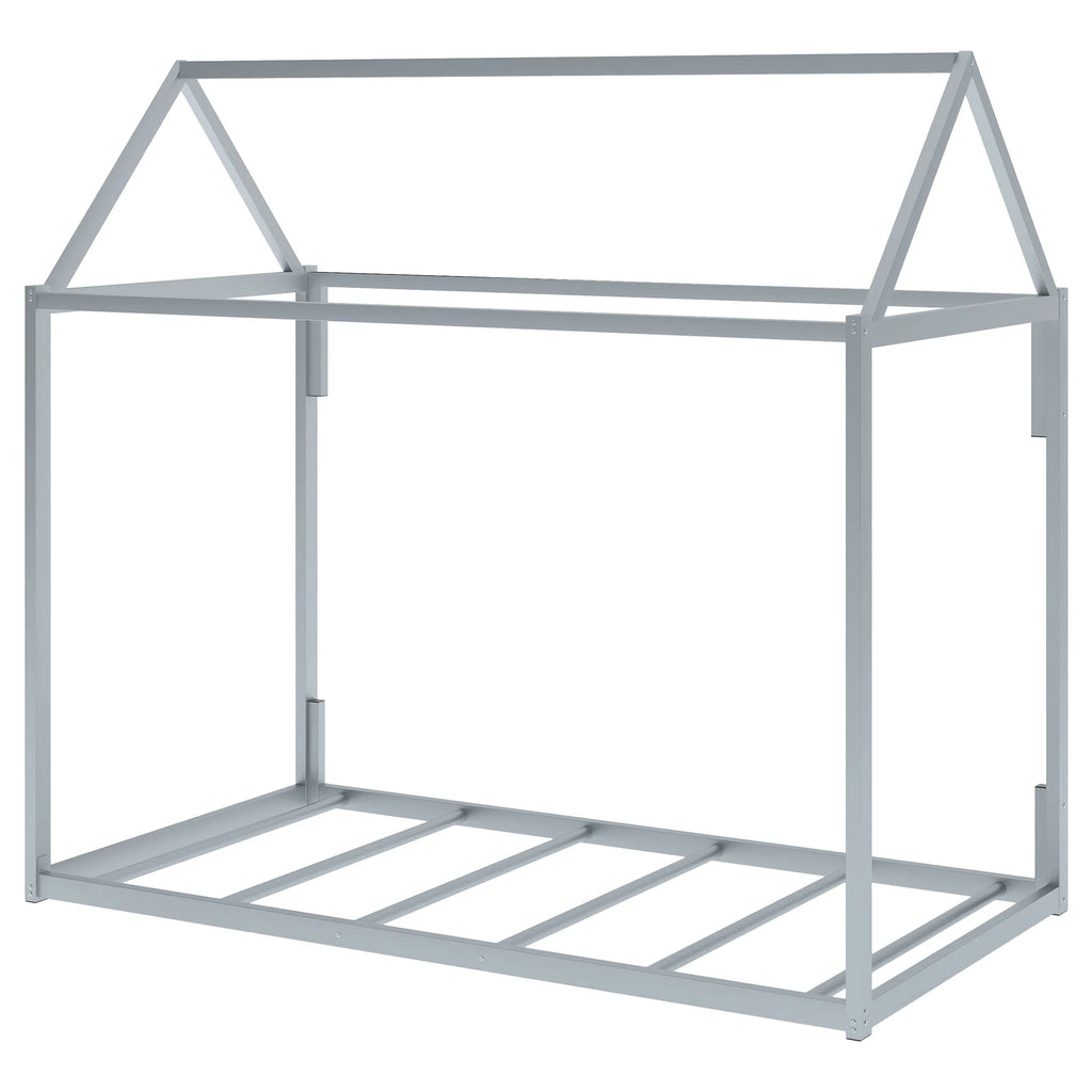 Full Size Metal Tent Bed with Slats R20820