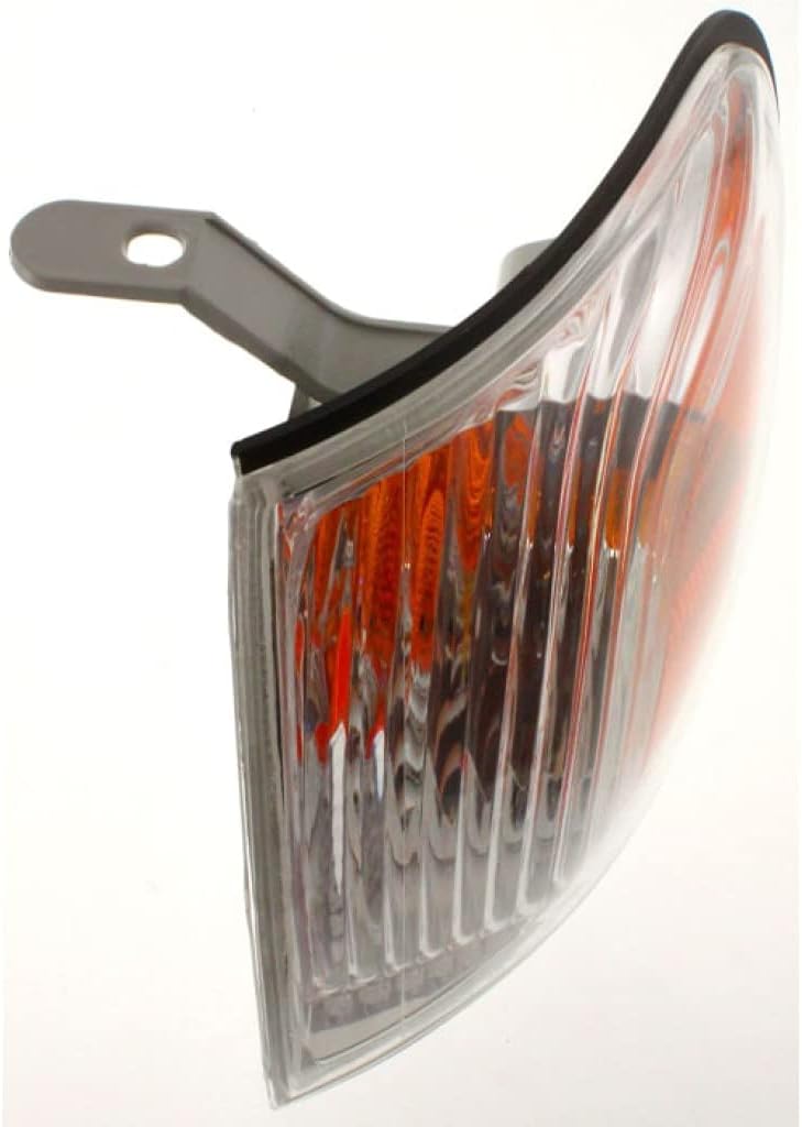 Driver Side Turn Signal Light for Toyota Tundra 2005 2006 Regular/Access Cab Clear Amber Lens Pack of 2 W89554