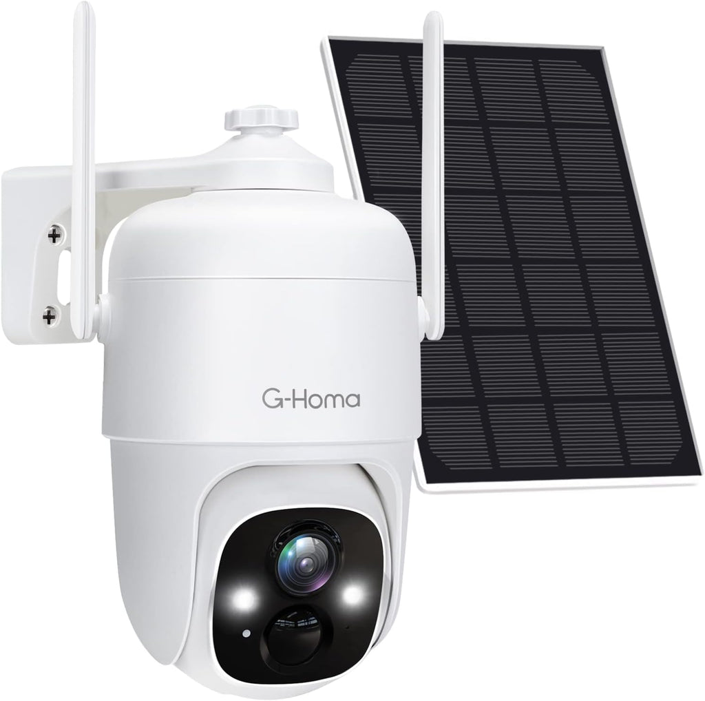 Solar Powered Wireless 360° PTZ Security Camera G453