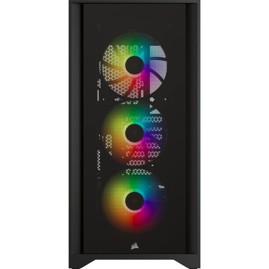Black Tempered Glass Mid-Tower ATX Case D91233
