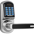 Silver Electronic Keyless Keypad Door Lock K159209