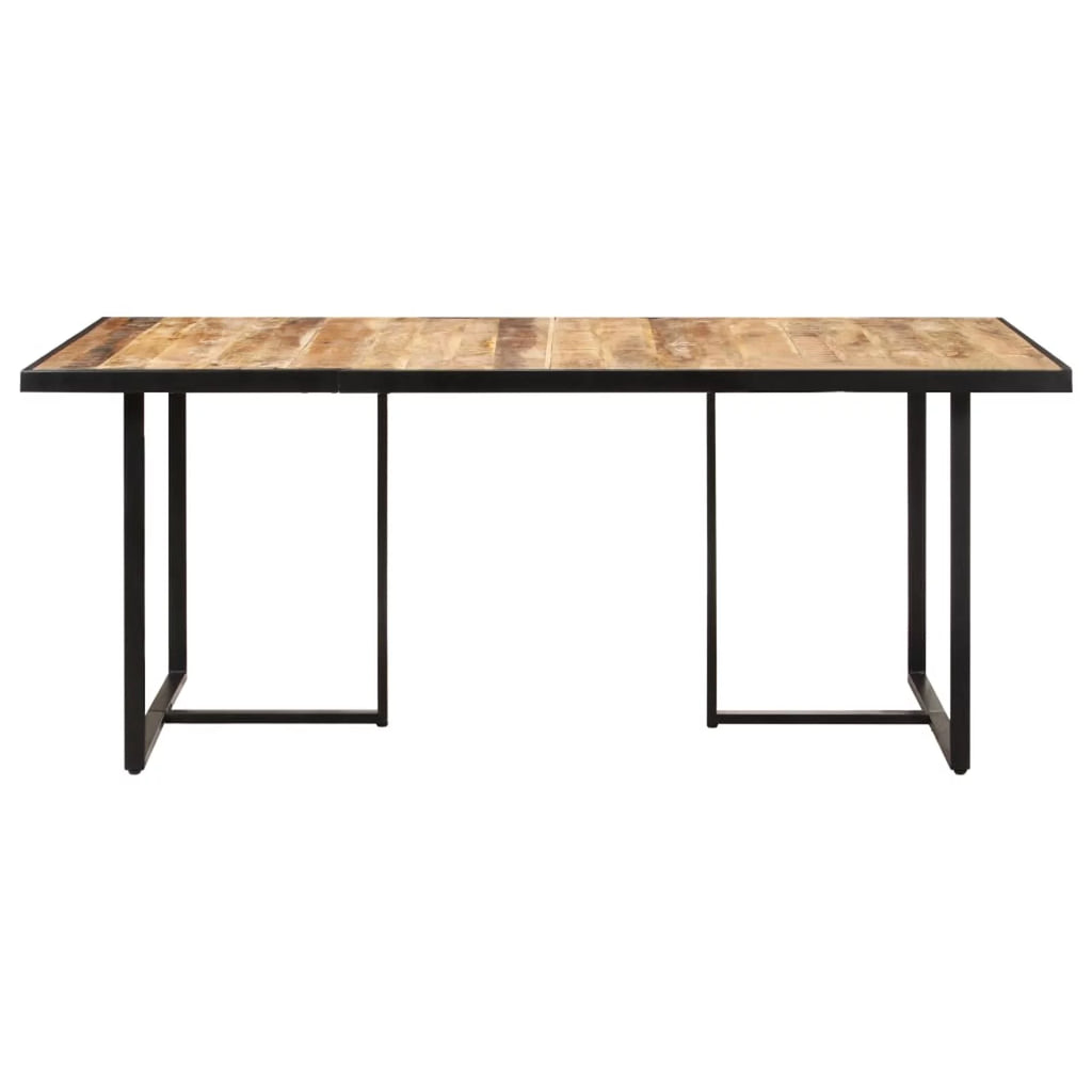 63" Rough Mango Wood Dining Table F301501