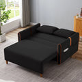 Velvet Convertible Sleeper Sofa Bed U89451