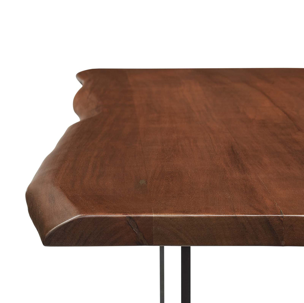 60" Live Edge Acacia Wood Dining Table R3328