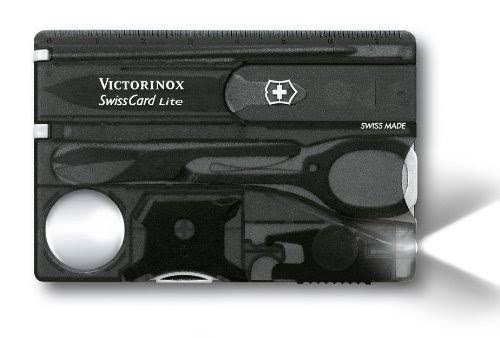 Swiss Card Light Translucent Black I865324