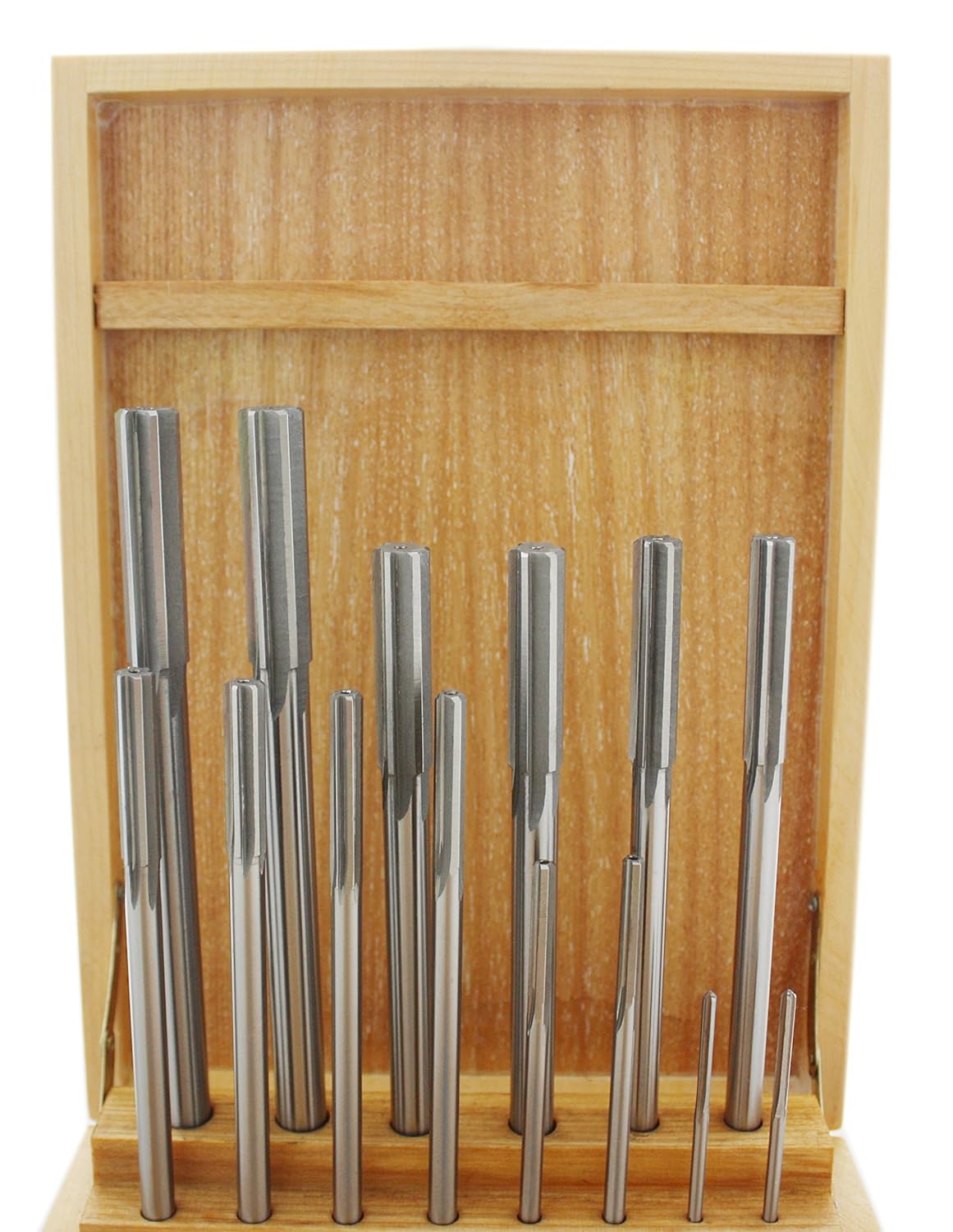 14 Pc H.S.S. Chucking Reamer Set in Fitted Case P588742