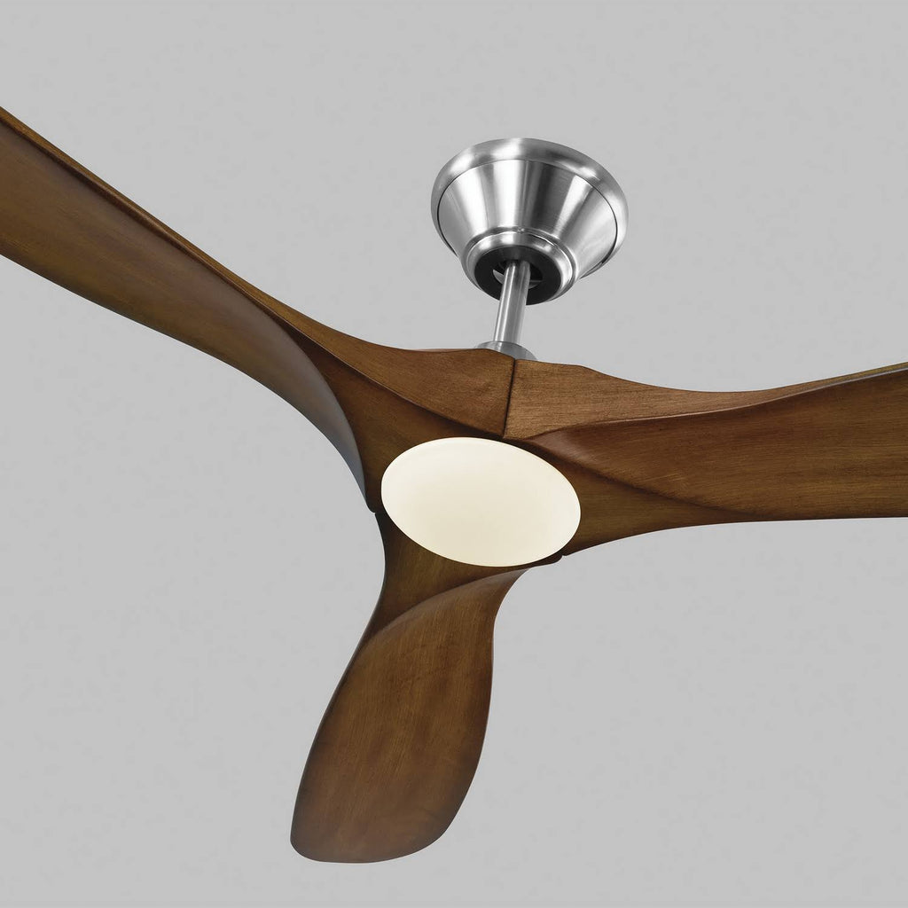 Brushed Steel LED Ceiling Fan P601