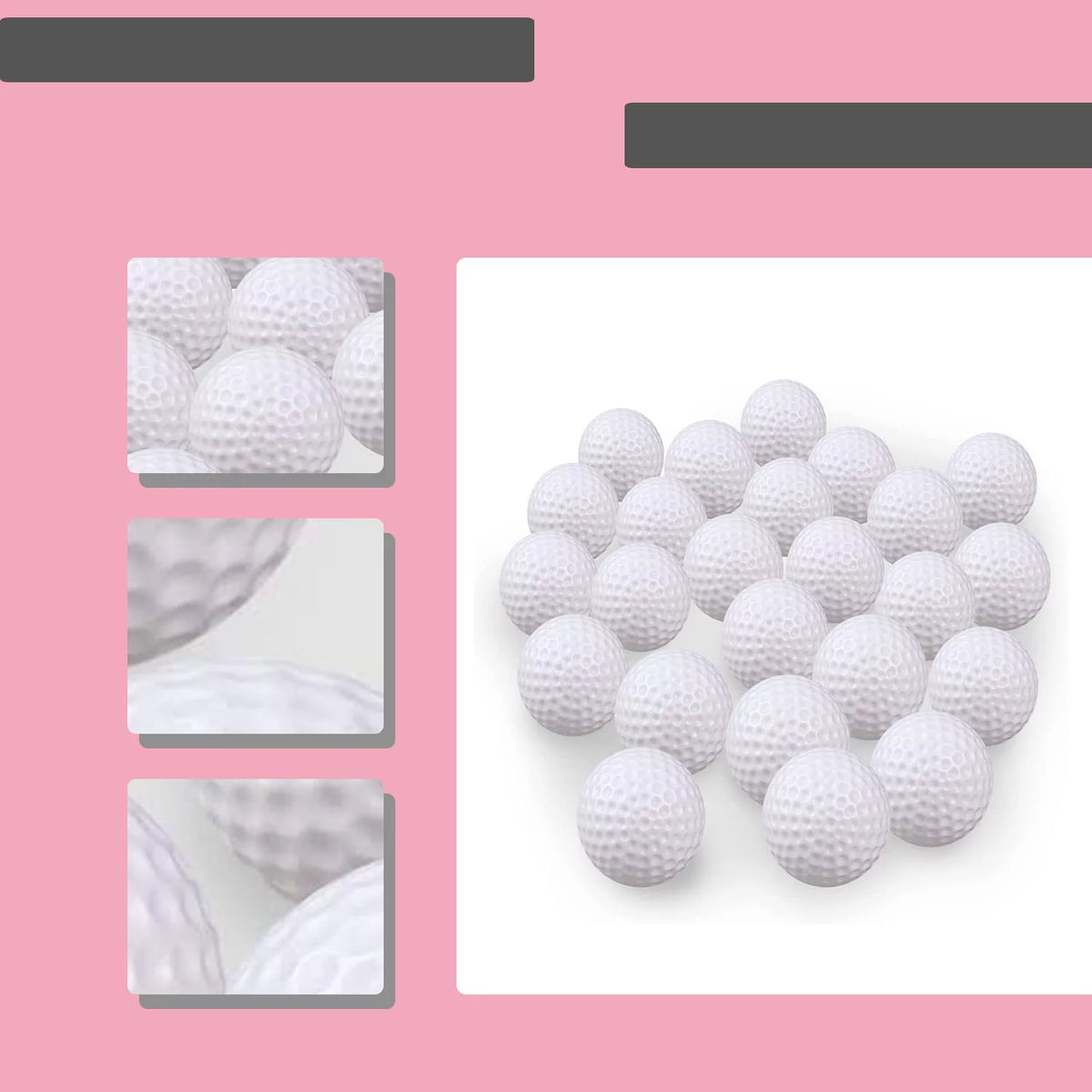 Hollow Golf Plastic Practice Ball Y8138