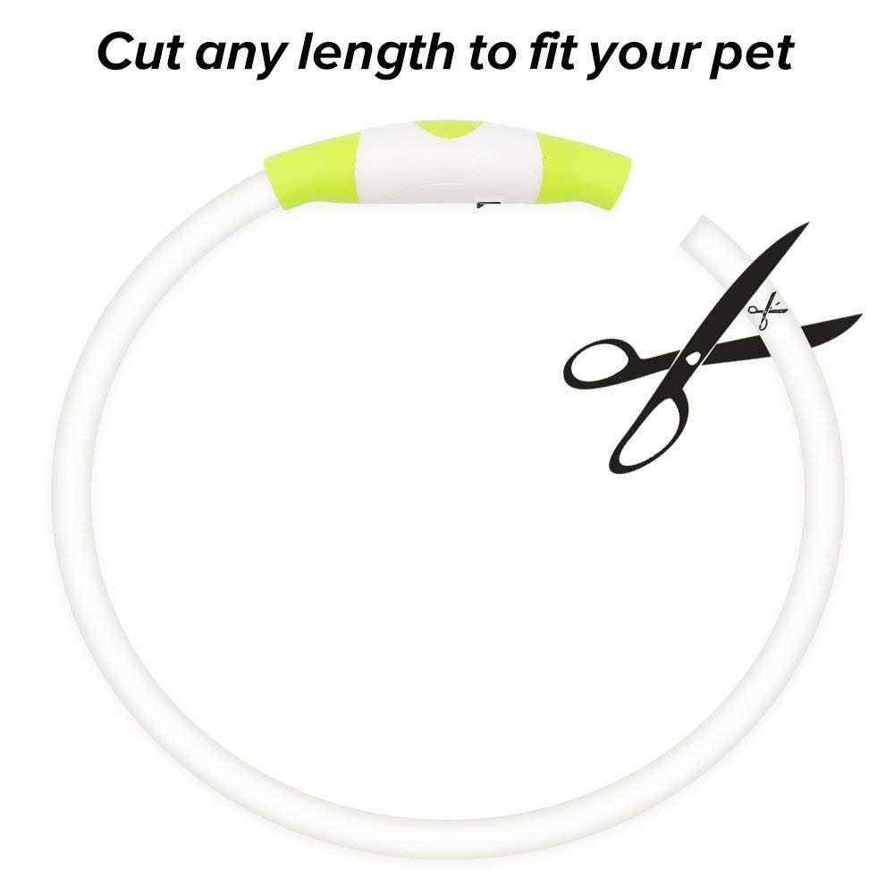 Light Rechargeable LED Dog Collar U233