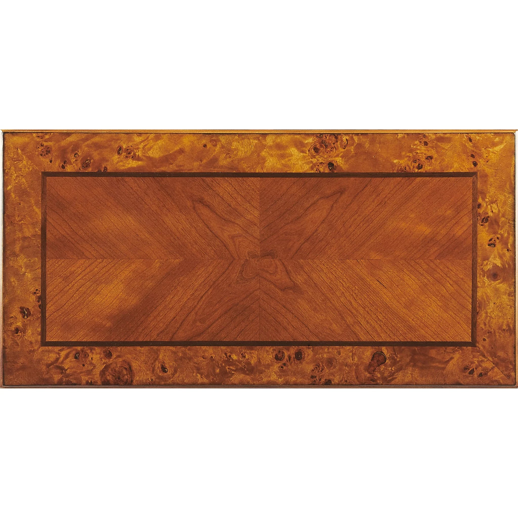 Olive Ash Brown Cabinet End Table D38529
