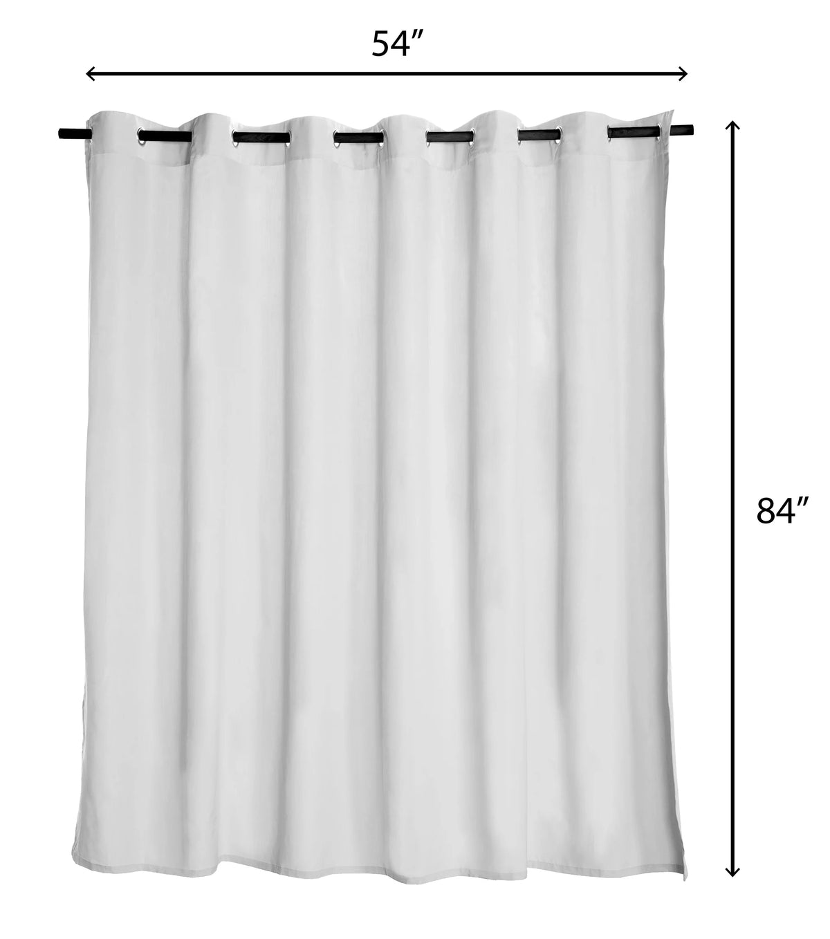 54" x 84" Outdoor Curtain Panel B17140