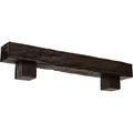 Natural Mahogany Faux Wood Fireplace Mantel Kit A264