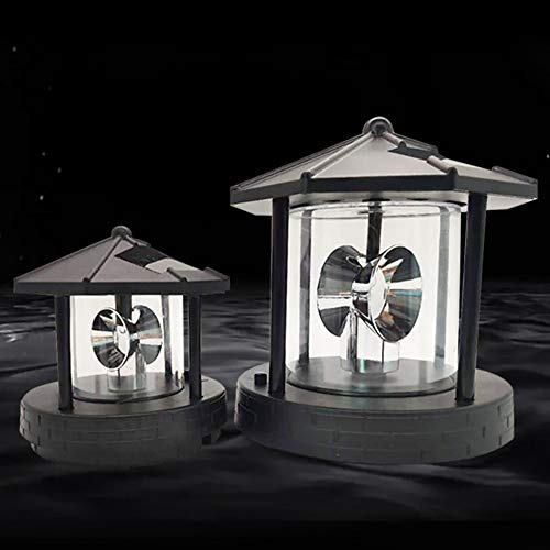 Solar Powered Lighthouse Lamp Outdoor Lights V370191
