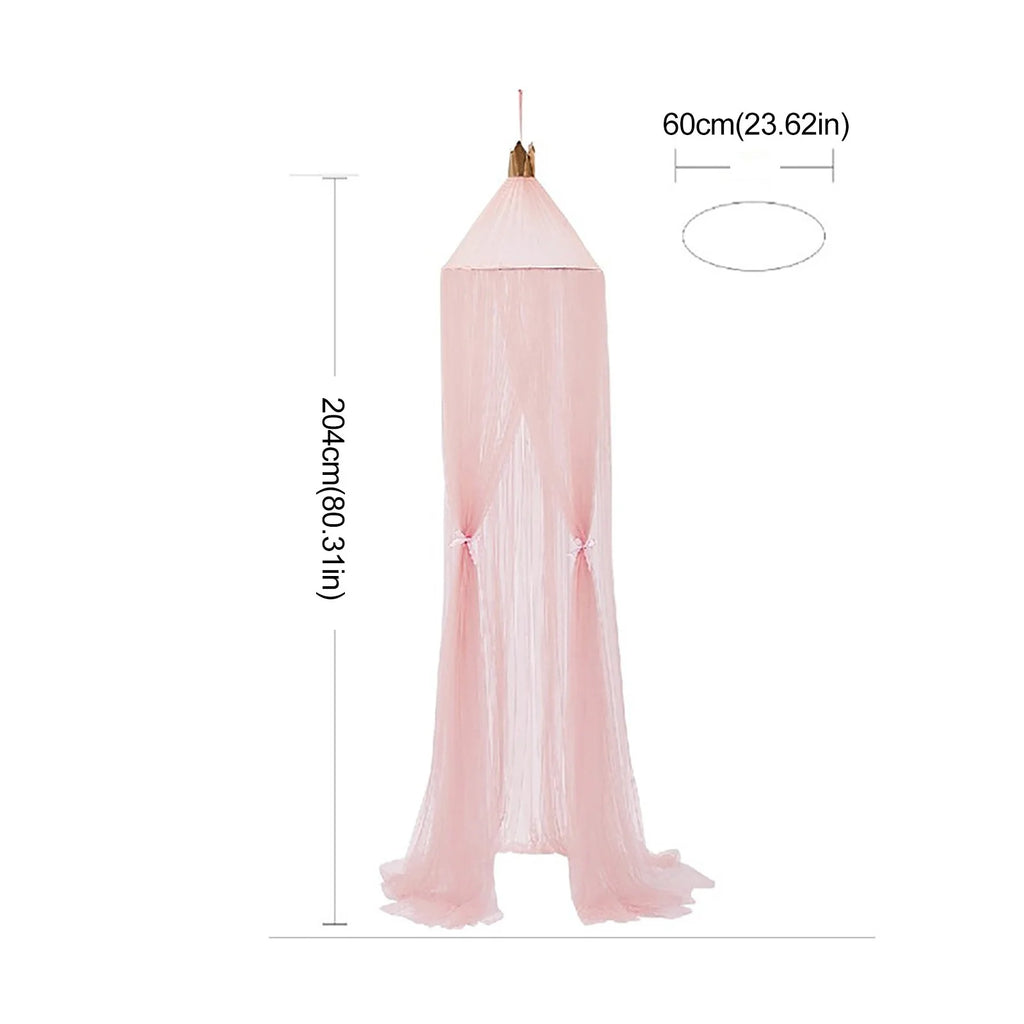 Round Lace Dome Mosquito Net Bed Canopy L4103