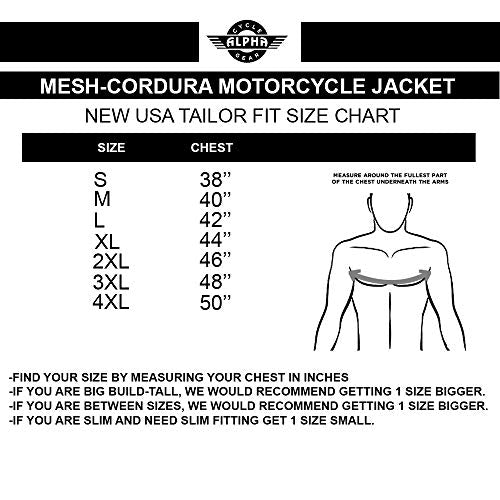 X-Large Red Motorcycle Jacket L1312