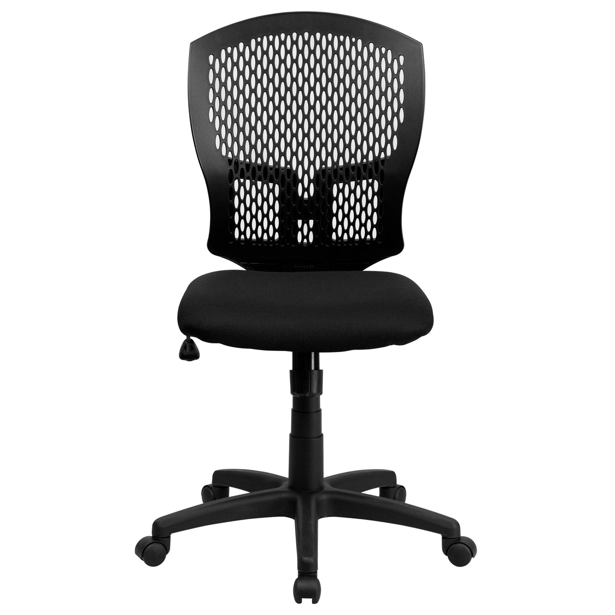 Black Fabric Swivel Task Office Chair K305963