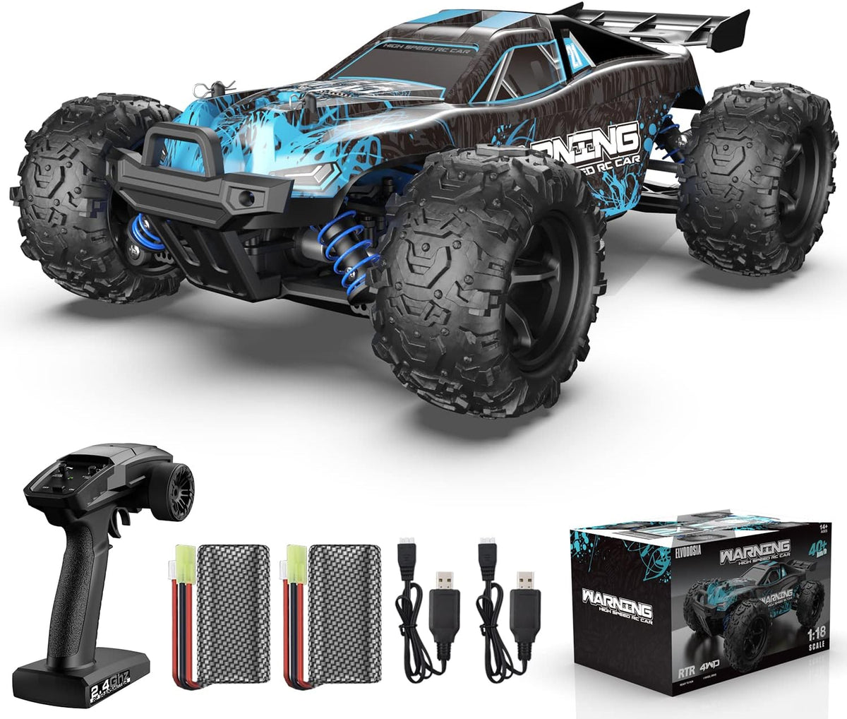 1:18 Scale 4x4 Off-Road RC Truck Q251
