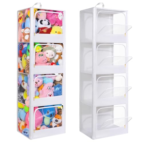 4-Tier Toy Bin for Plushies Storage Z4951