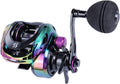 Colorful Baitcasting Reel with 9+1 Ball Bearings, Gear Ratio 8.0:1 Y984