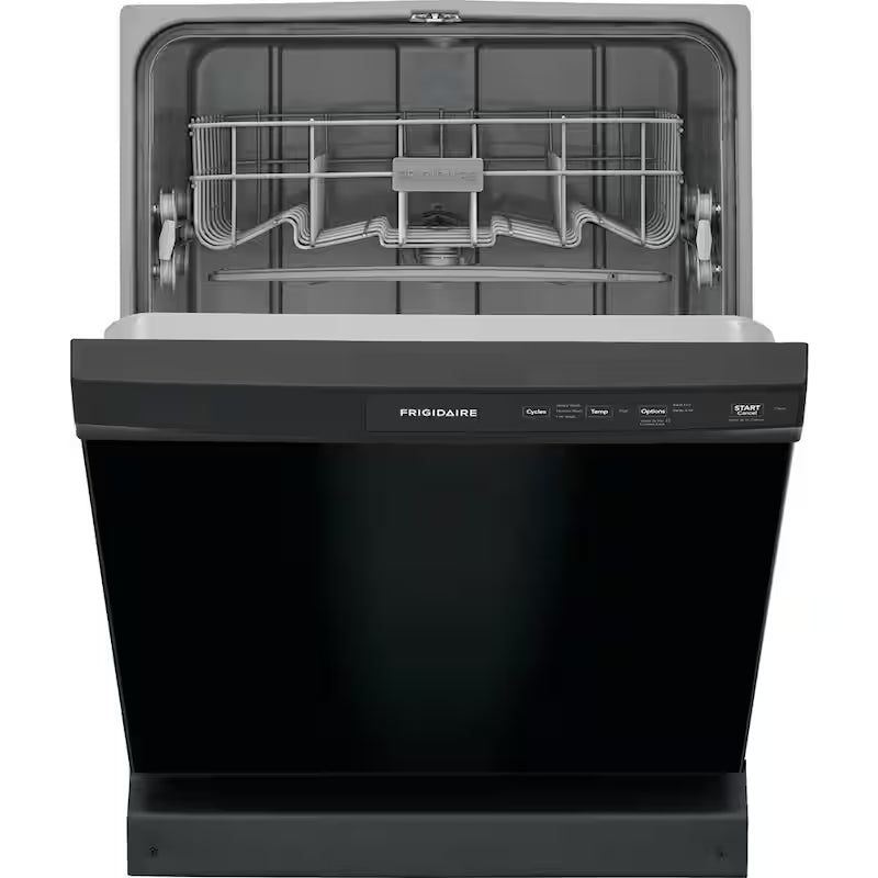 Black 24 In. Built-In Tall Tub Dishwasher with 3-Cycles O9903
