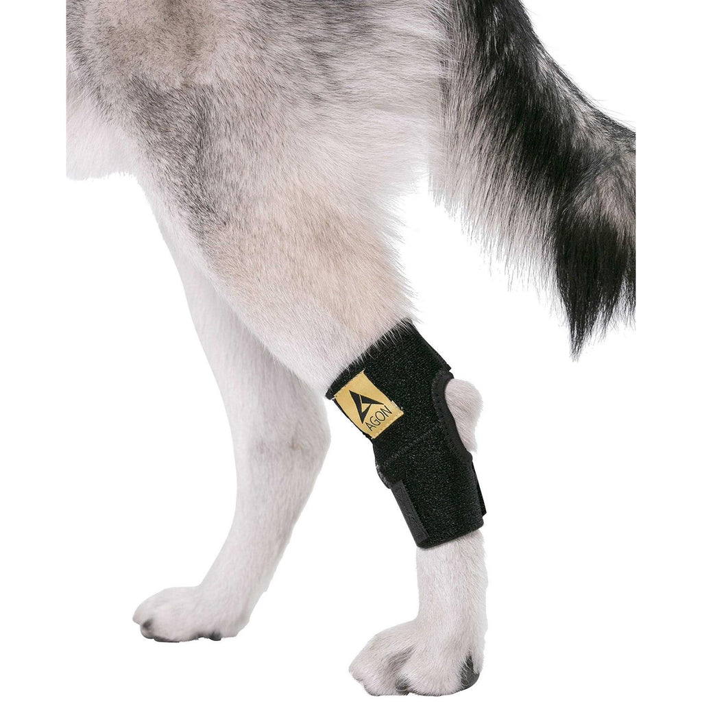 Dog Rear Hock Joint Brace Compression Wrap With Straps W73371
