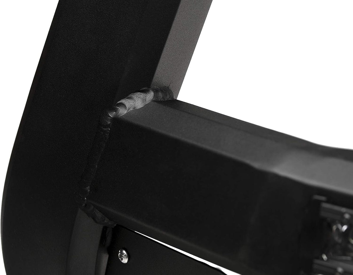 Matte Black Bull Bar with LED D2985