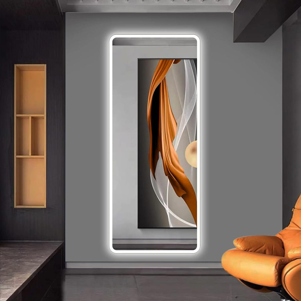 47x22 Full Length LED Wall Mounted Mirror Z769451