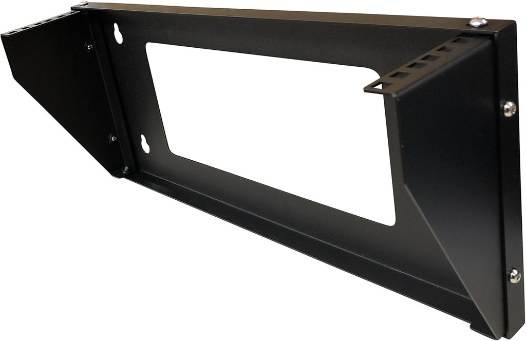19 Inch Steel Vertical Rack Wall Mountable Server Rack Mount (Black-6U) S628