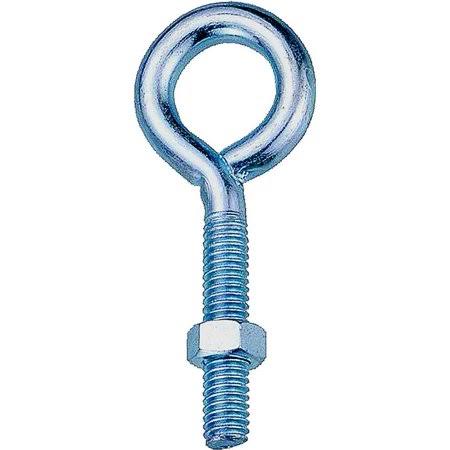 Zinc Plated Steel Eye Bolt 1/4 by 2-1/2 inch Case of 20 E44284