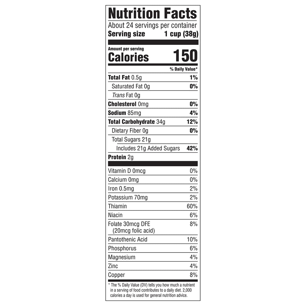 Family Size Cereal, (Pack of 4) Q8724