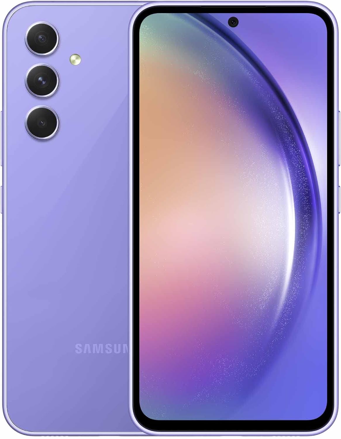 Factory Unlocked Android Smartphone, 128GB, 6.4” Fluid Display Screen, Awesome Violet P212