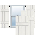 Real Wood Pine Board-n-Batten Shutters Q615