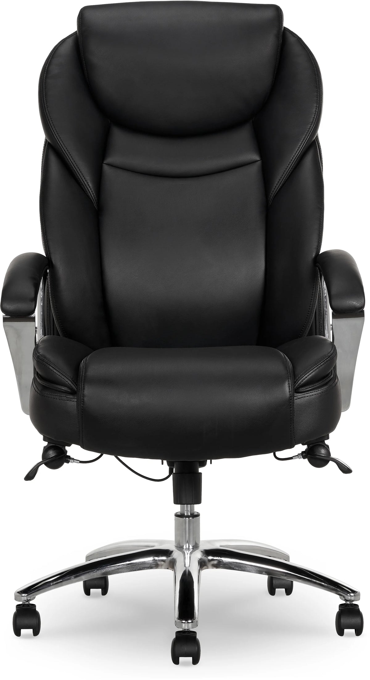 Black Bonded Leather Big & Tall Office Chair D26241