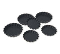 Non-Stick Steel Scalloped Quiche D8189