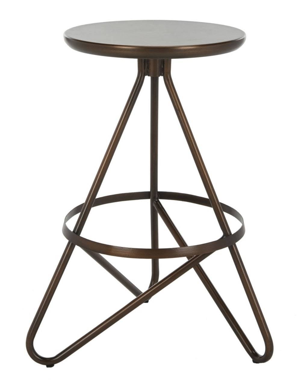 Silver Counter Stool M6268
