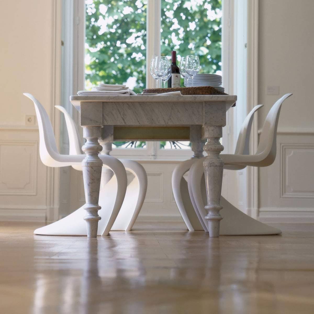 White Panton Chair B1520