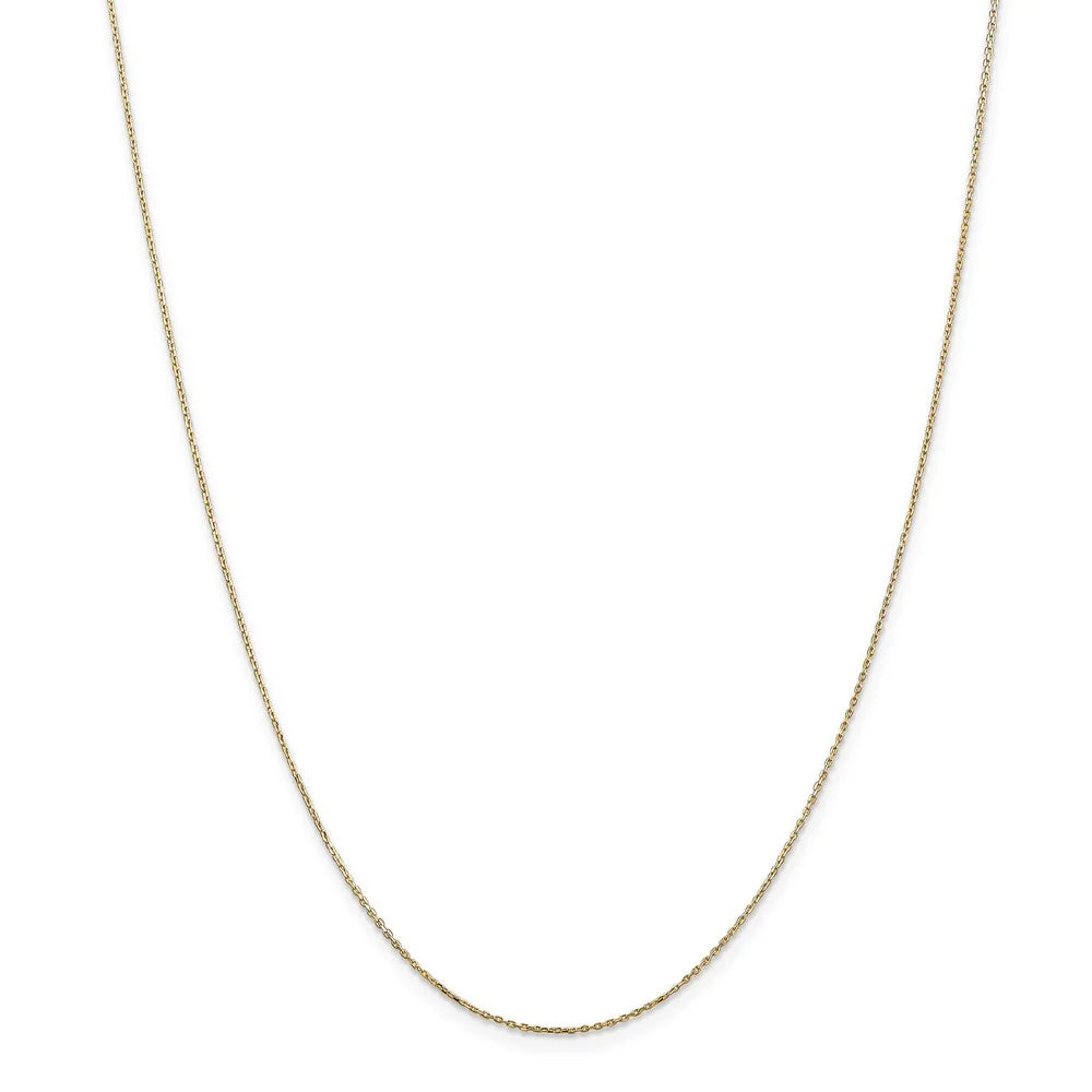 14k Yellow Gold Southern Miss Small Necklace - 20 Inch W22070