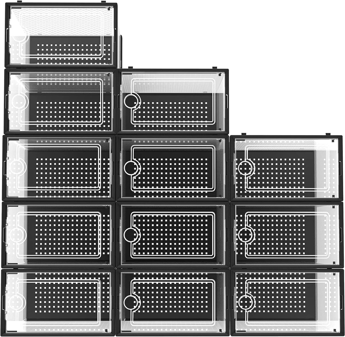 14'' x 14'' 12 Cube Storage Organizer with Doors X73900